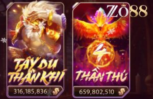 Game Nổ Hũ 4 Thần Thú hấp dẫn