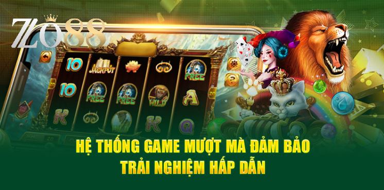 Nổ Hũ Jili – Sảnh Game Slot Hot Hit Số 1 Thị Trường Châu Á 3 Hệ thống game mượt mà đảm bảo trải nghiệm hấp dẫn