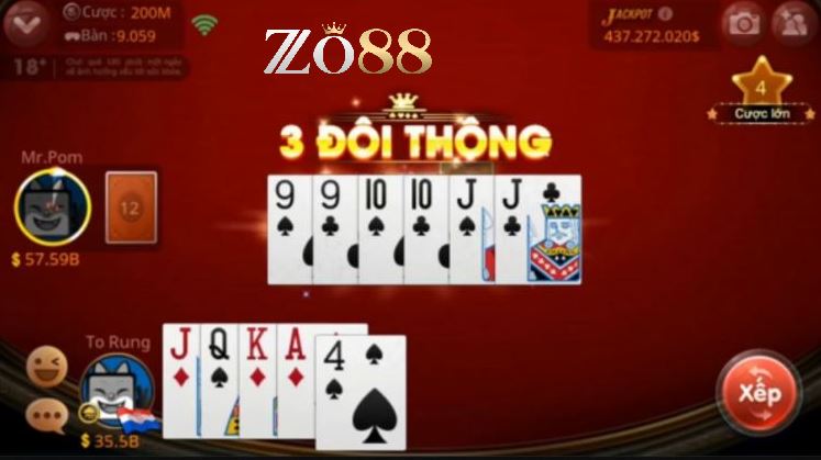 Tiến Lên Miền Nam Tại Zo88 – Game Bài Đỉnh Cao 2025 3 Luật chơi cơ bản Tiến lên miền Nam