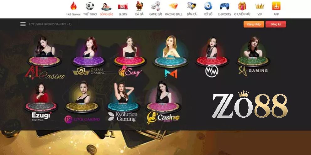 Zo88 15 Sản phẩm cá cược đa dạng